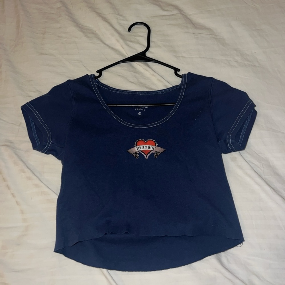 playboy crop top